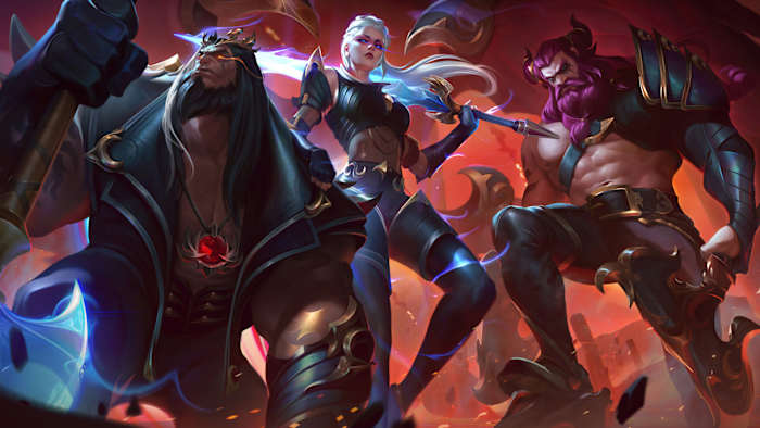 Pentakill skin splash art